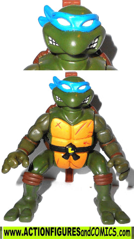 teenage mutant ninja turtles LEONARDO 2004 back flip leo tmnt