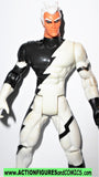 X-MEN X-Force toy biz QUICKSILVER black white 1996 mutant armor series