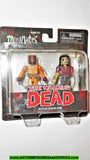 Walking Dead Minimates DEXTER DREADLOCK ZOMBIE Series 3 2013 moc