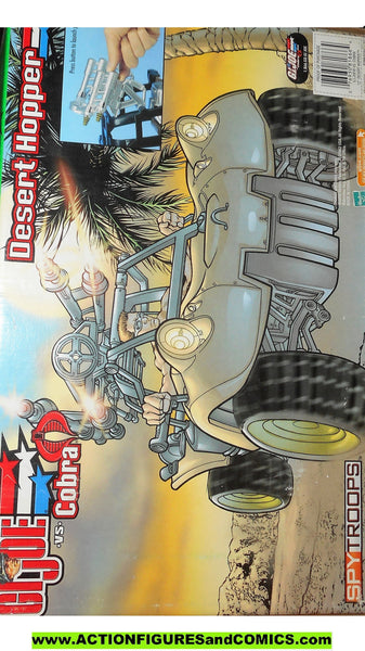 Gi joe DESERT HOPPER 12 inch scale dune buggy spytroops 2003 moc mip m ...