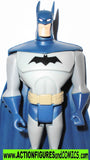 justice league unlimited BATMAN version light grey suit dark blue cape