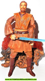 star wars action figures OBI WAN KENOBI duel at mustafar 2005 Revenge of the sith