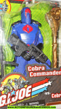 Gi joe COBRA COMMANDER 12 inch gijoe vs cobra 2001 2002 moc mip mib