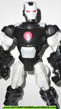 Marvel Super Hero Mashers WAR MACHINE white black 6 inch universe