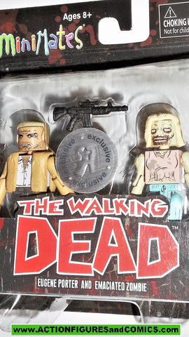 Walking Dead Minimates EUGENE PORTER EMACIATED ZOMBIE Toys R Us  MOC
