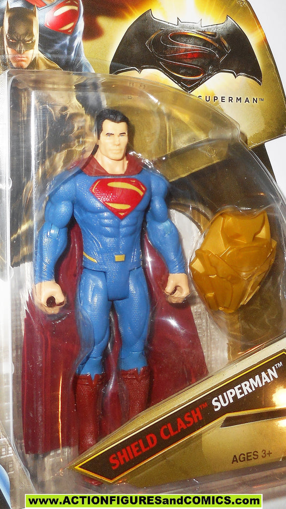 dc universe movie Batman v Superman Krypto spear GOLD shield clash MOC ...