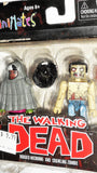 Walking Dead Minimates HOODED MICHONNE CRAWLING ZOMBIE 2013 moc