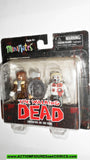 Walking Dead Minimates SURVIVOR RICK SHOT ZOMBIE Toys R Us  MOC