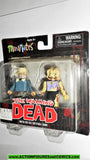 Walking Dead Minimates WINTER COAT DALE FEMALE ZOMBIE Series 1 2012 moc