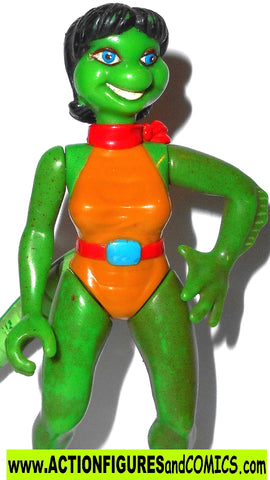 teenage mutant ninja turtles MONA LISA 1992 lady lizard