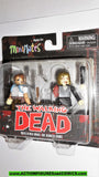 Walking Dead Minimates TRAVELER RICK GRIMES BUSINESS ZOMBIE Series 5 moc