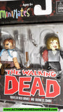 Walking Dead Minimates TRAVELER RICK GRIMES BUSINESS ZOMBIE Series 5 moc