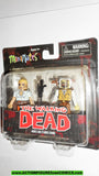 Walking Dead Minimates ANDREA STABBED ZOMBIE Series 2 2012 moc