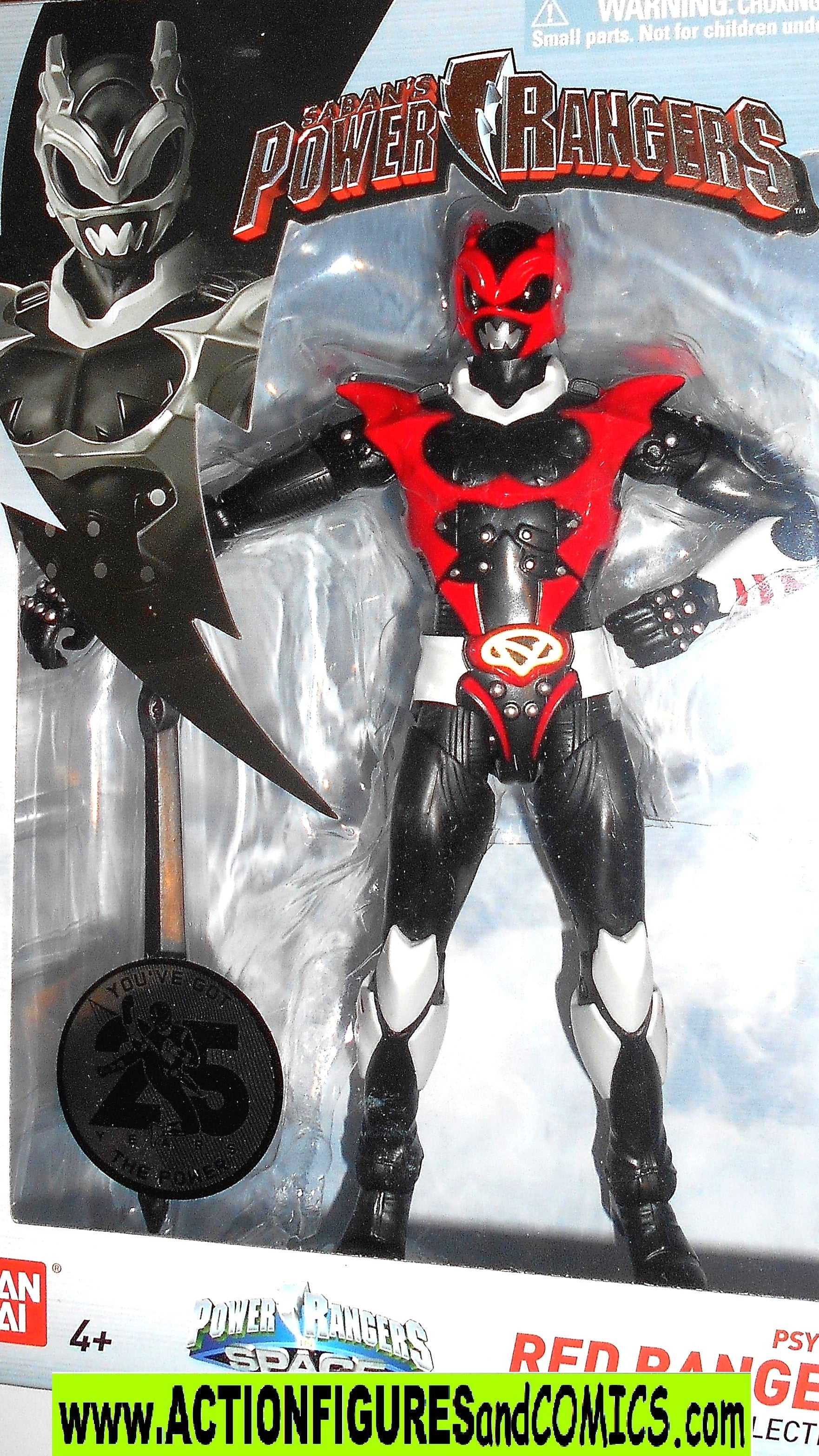 Power Rangers RED RANGER Psycho legacy bandai lightning moc mib –  ActionFiguresandComics