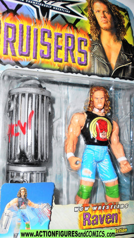 Wrestling action figures RAVEN Bruisers toybiz marvel 1998
