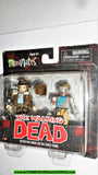 Walking Dead Minimates OFFICER RICK GRIMES ONE ARMED ZOMBIE moc