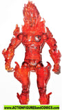 marvel legends HUMAN TORCH flying  fire blasting action fantastic four