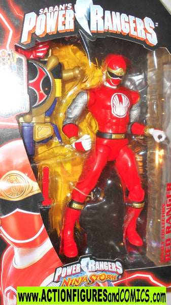 Power Rangers RED RANGER 2016 legacy storm bandai lightning moc mib ...