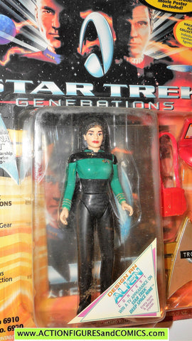 Star Trek COUNSELOR DEANNA TROI movie generations 1994 playmates moc