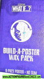 Marvel WHAT IF...? Build a poster wax pack 2021 Lootcrate moc mip