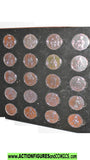 star wars action figures COIN BOOK 1-60 + Extra 30th anniversary