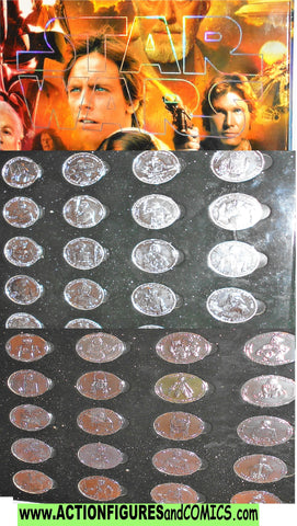 star wars action figures COIN BOOK 1-60 + Extra 30th anniversary