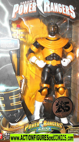 Power Rangers GOLD RANGER Zeo bandai lightning moc mib