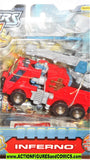 Transformers energon INFERNO firetruck 2003 Hasbro action figure moc