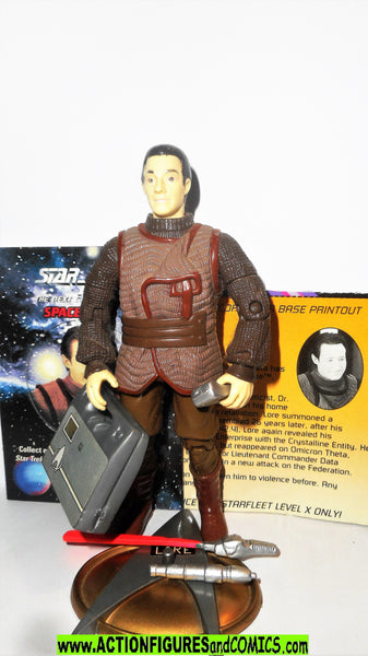 Star Trek LORE data's twin brother 1993 playmates action figures space ...