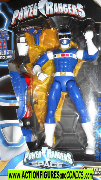 Power Rangers BLUE RANGER Space legacy bandai lightning moc mib ...
