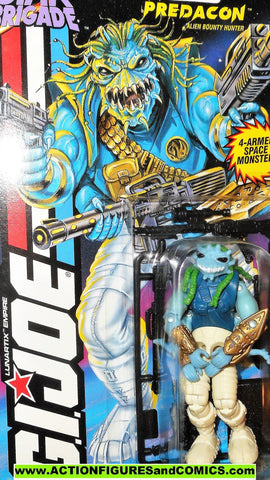 gi joe PREDACON alien bounty hunter 1994 star brigade vintage moc