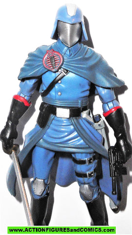 gi joe COBRA COMMANDER RESOLUTE v39 2008 25th anniversary action figur ...