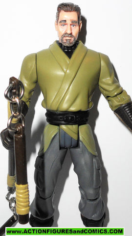 batman begins RA'S AL GHUL gray shirt DICARD dc universe action figure wnun