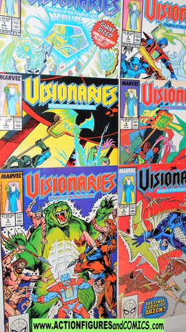 VISIONARIES #1-6 Marvel 1987 Full complete series comic books