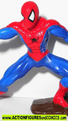 Marvel Zizzle 2005 SPIDER-MAN zizzlinger PVC red blue universe