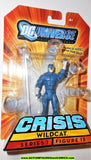 dc universe infinite heroes WILDCAT 4 inch crisis blue 15 justice league moc