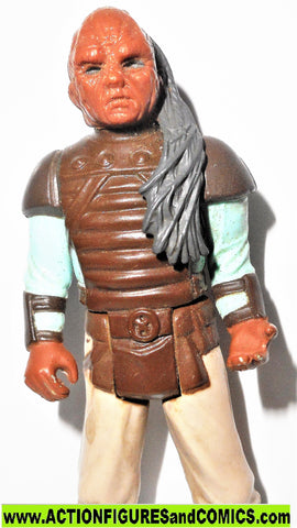 star wars action figures WEEQUAY 1983 vintage kenner return of the jedi fig