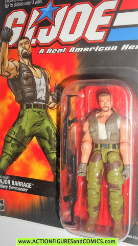 gi joe MAJOR BARRAGE 2005 dtc direct to consumer g i moc