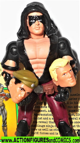 gi joe ZARTAN 2003 v6 duke flint disguise complete spytroops spy troops action figures