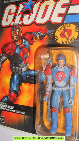 gi joe SCRAP IRON 2005 v4 DTC cobra hasbro action figure moc