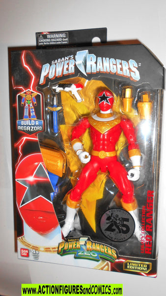 Power Rangers RED RANGER Neo 2017 legacy lightning moc mib ...
