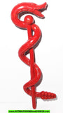 Masters of the Universe RATTLOR snake men STAFF vintage 1985 1986 parts