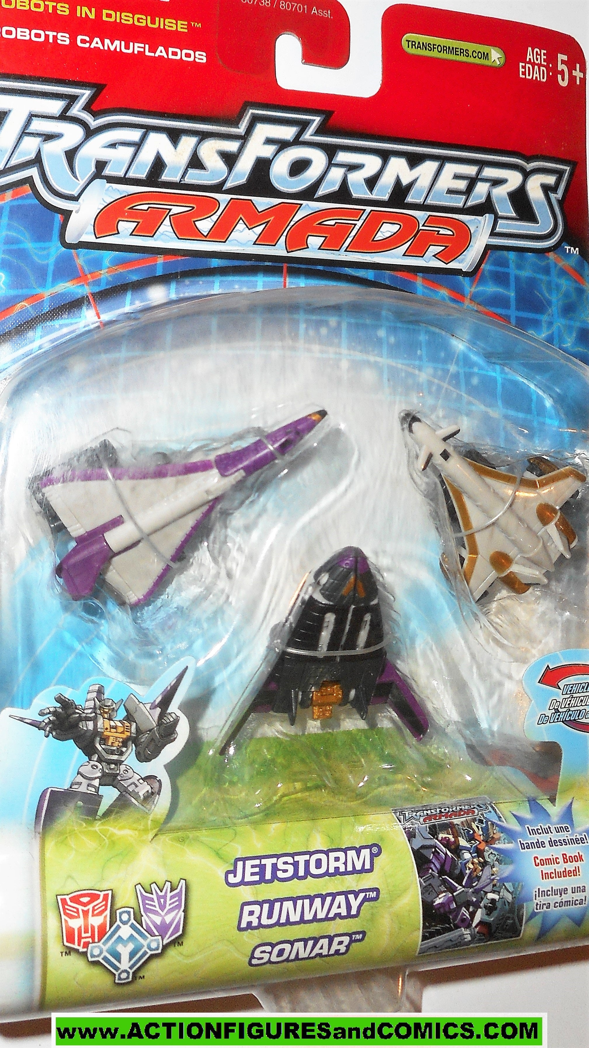 OAFE - Transformers Armada: Air Assault Mini-Con team/Dark