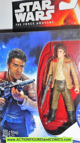 star wars action figures POE DAMERON armor up force awakens moc