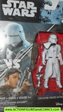 star wars action figures SNOWTROOPER OFFICER vs POE DAMERON 2 pack moc