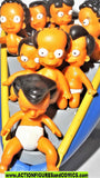 Simpsons OCTUPLETS 2004 series 15 wos action figures complete