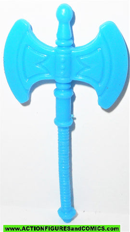 Masters of the Universe HE-MAN AXE blue weapons pack 1982 1983 1984 parts
