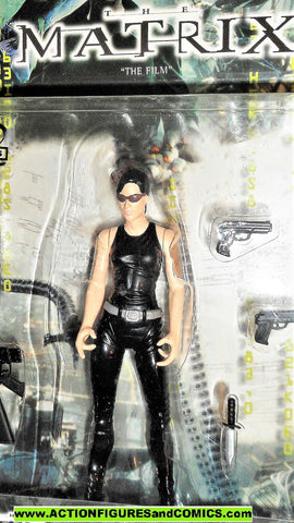 Matrix TRINITY Carrie Ann Moss 1999 N2 toys movie action figures moc