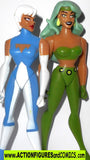 justice league unlimited FIRE & ICE maiden green flame dc universe