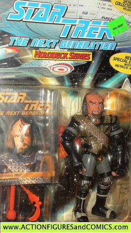 Star Trek WORF Ritual Klingon Attire next generation playmates moc
